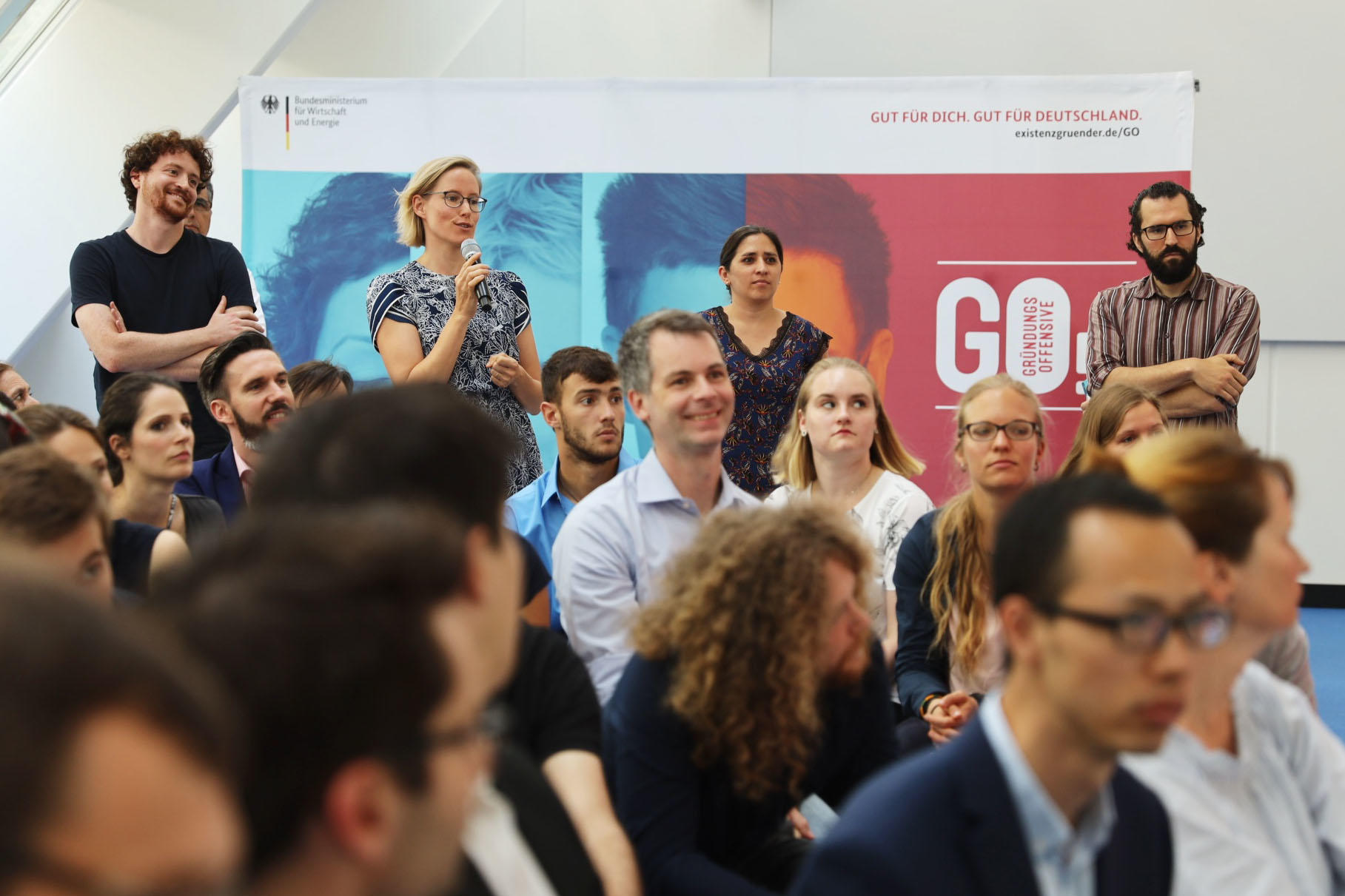 Die Anregungen aus dem Publikum will Bundesminister Peter Altmaier „mit in die Amtsstuben“ nehmen.