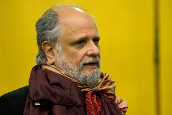 Der Literatur- und Kulturtheoretiker Homi K. Bhabha kam auf Einladung des Dahlem Humanities Center