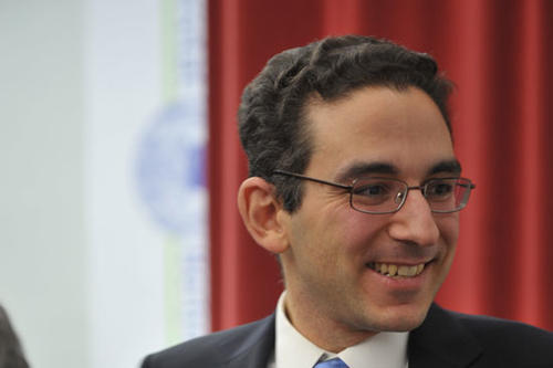 Bedankte sich stellvertretend für alle vier Preisträger: Dr. Stylianos-Ioannis G. Koutnatzis