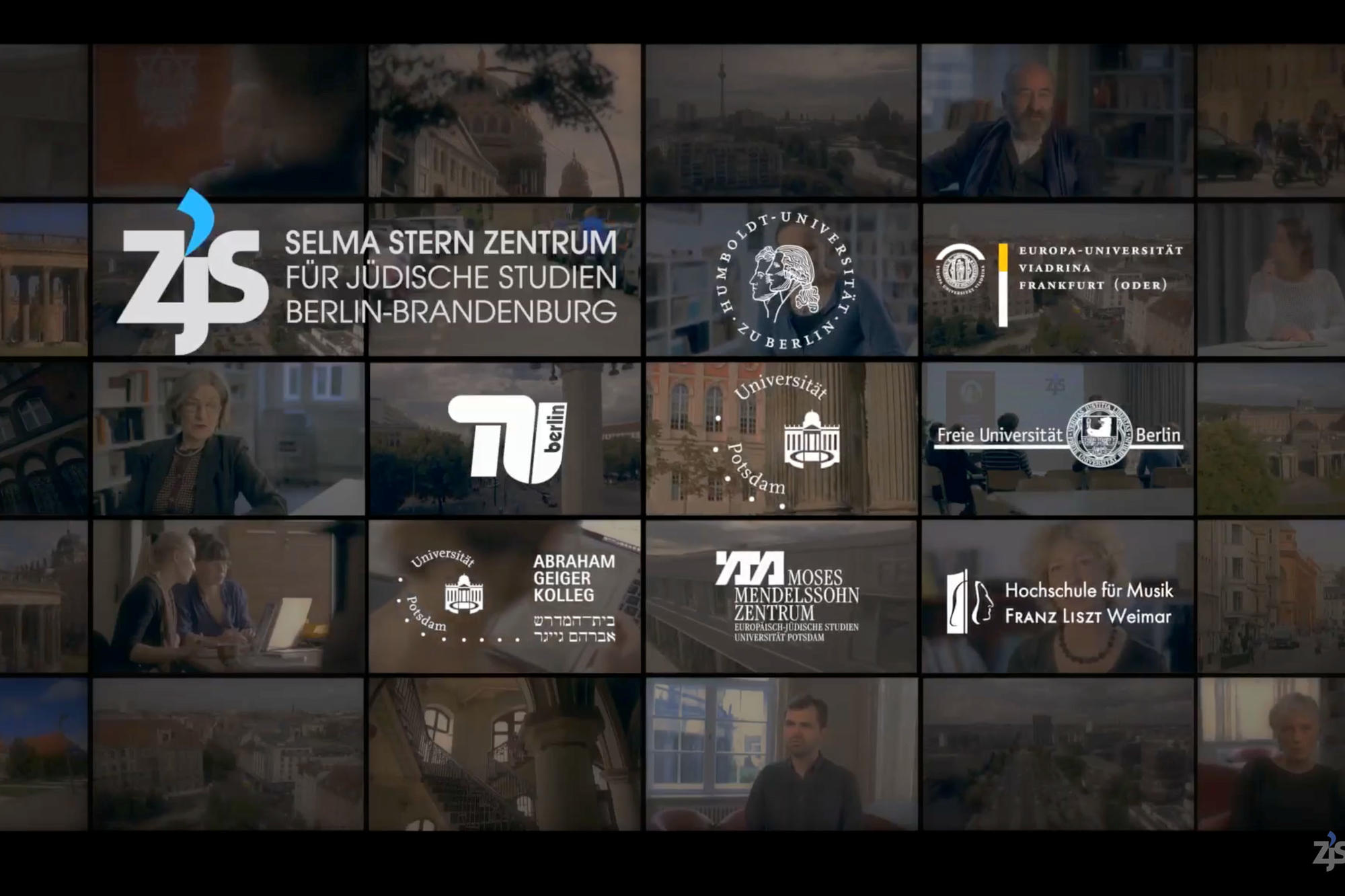 In einem Kurzfilm stellte sich das ZJS dem Publikum vor den Bildschirmen vor.