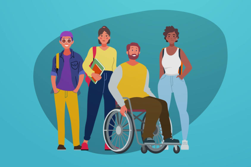 Die Freie Universität fördert ein chancengleiches und barrierearmes Studium durch zahlreiche Angebote, Programme und Maßnahmen.