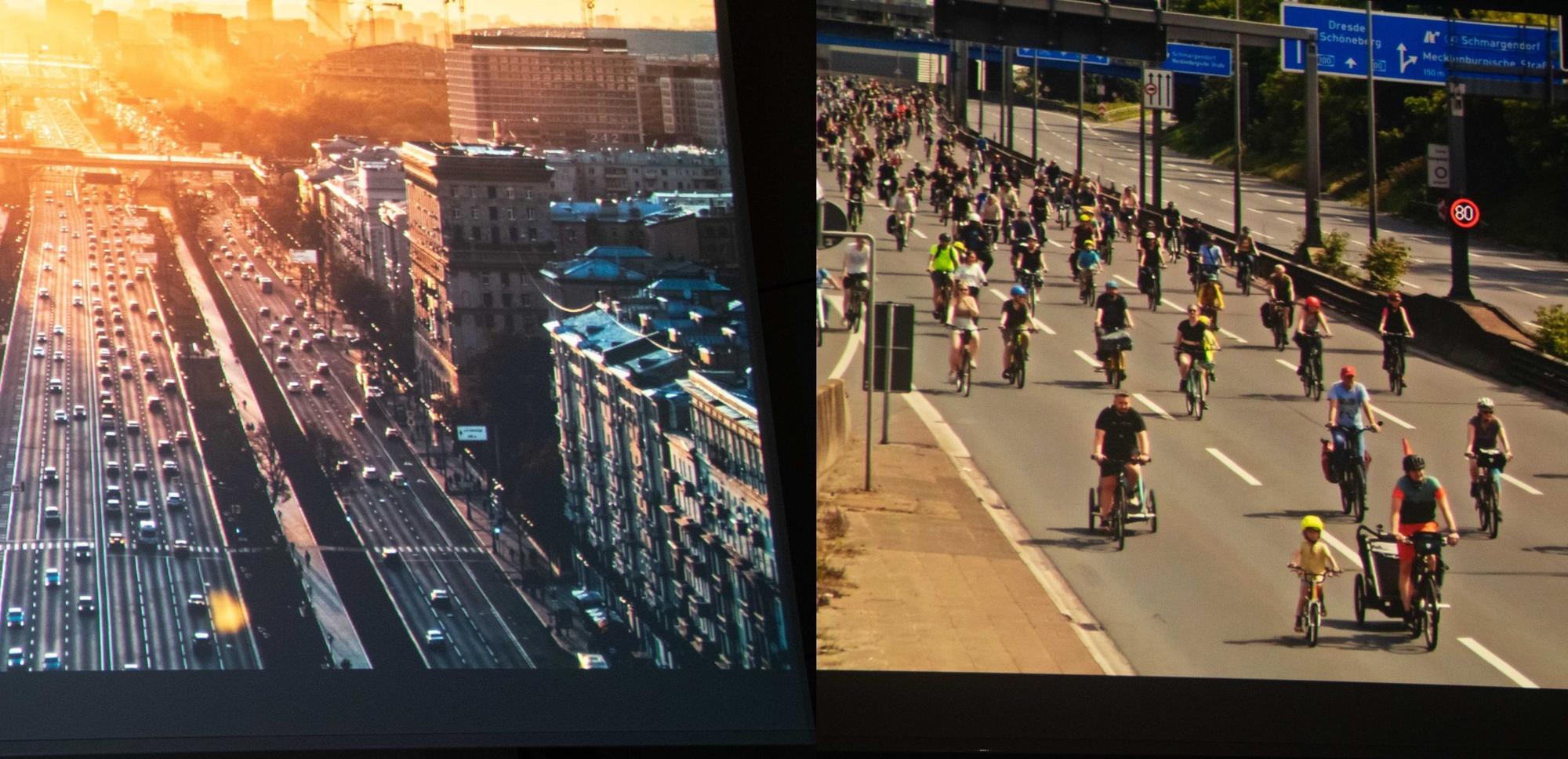 „Freie Fahrt für freie Bürger“ – aber für welche? Der Film “Cycling Cities” zeigt in vielen Bildern, wie sich Mobilität und Lebensqualität ergänzen können.