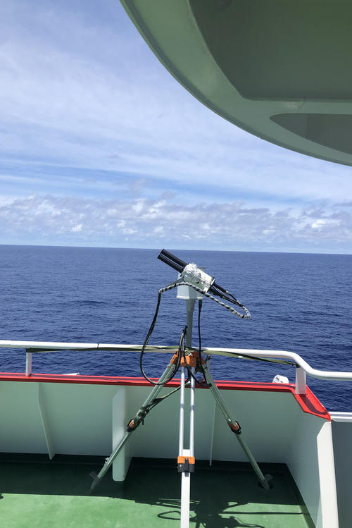 Optisches Instrument für Spurengasmessungen in der Atmosphäre.