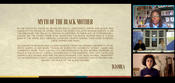„Myth of the Black Mother“: Die Schwarze Frau, die das weiße Kind ihrer Herren stillt, ein weiterer brasilianischer Ursprungsmythos. Oben: Djamila Ribeiro, Mitte: Kai Kresse (links), Kristina Mashimi (rechts), unten: Juliane Streva.
