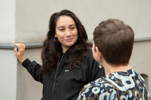 Leicy Valenzuela aus Chile ist Schauspielerin und Theaterpädagogin an der Universität der Künste Berlin. Auch sie gab ihren Input zur Vorbereitung des Barcamps.