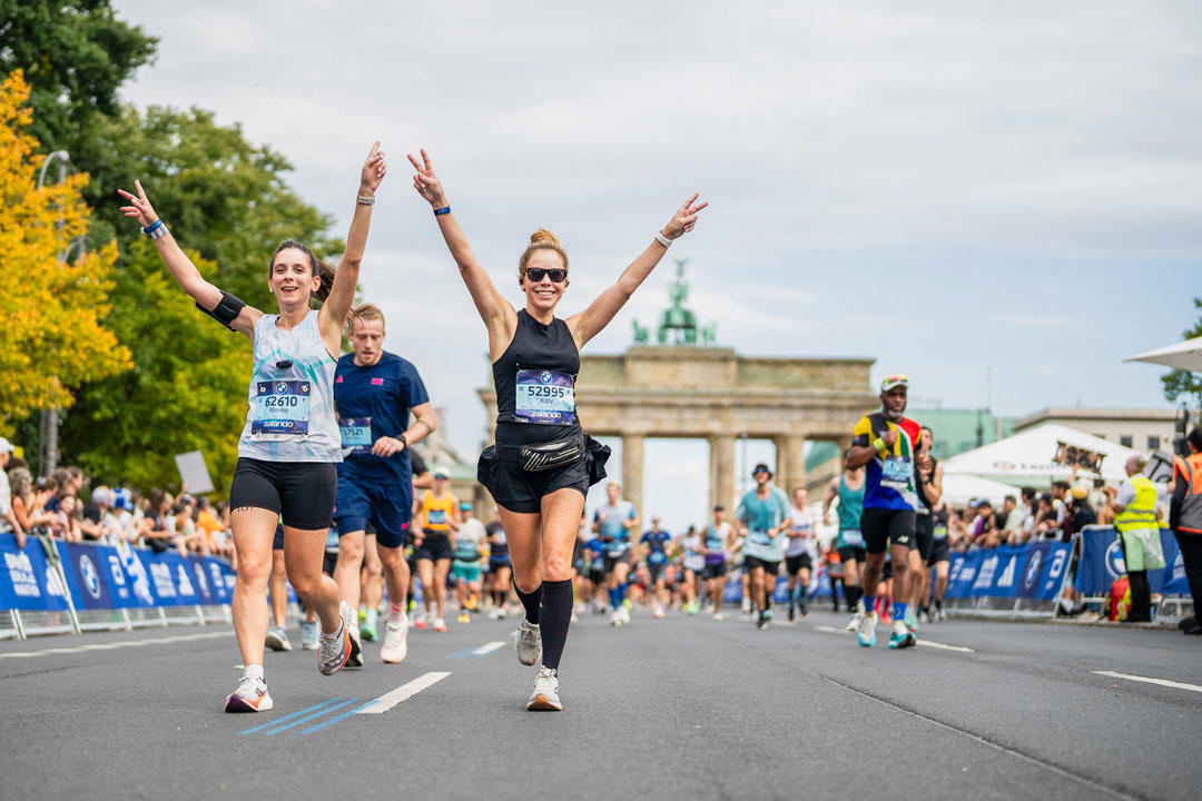 Berlin-Marathon am 21. September 2025. Ein Großevent am Tag ist machbar. Als der Marathon 2021 am selben Tag stattfand wie die Bundestagswahl, gab's in Berlin Probleme.
