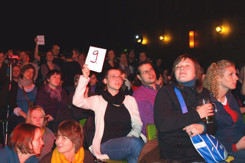 Wer beim Science Slam gewinnt, entscheidet das Publikum.