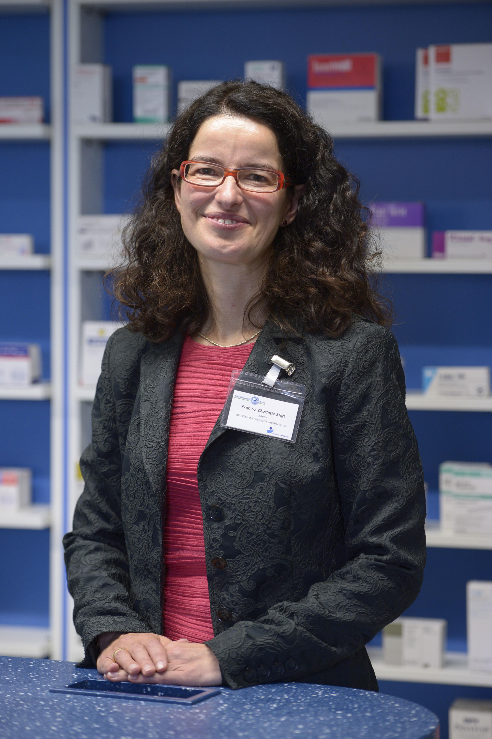 Professorin Charlotte Kloft ist Leiterin der Abteilung Klinische Pharmazie und Biochemie am Institut für Pharmazie der Freien Universität.