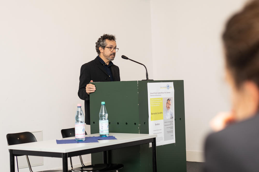 In seiner Antrittsvorlesung plädierte Bernardo Carvalho dafür, die Sprache der politischen Rechten nicht zu übernehmen.