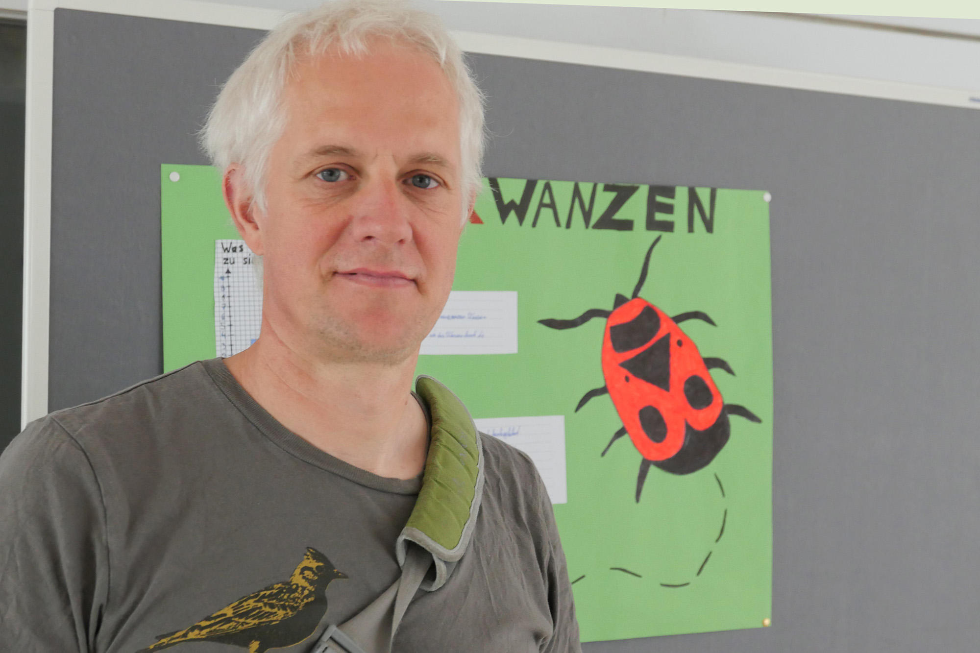 Insekten sind gute Forschungsobjekte, weil man an ihnen leicht Zusammenhänge erforschen kann, die bei größeren Tieren schwerer zu beobachten sind, sagt Jens Rolff.