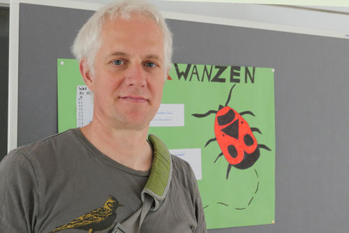 Insekten sind gute Forschungsobjekte, weil man an ihnen leicht Zusammenhänge erforschen kann, die bei größeren Tieren schwerer zu beobachten sind, sagt Jens Rolff.