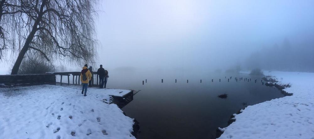 ...sondern auch im Winter ein malerischer Ruhepol.