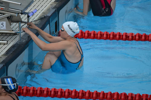 Die texanische Hitze machte Linda Neumann zu schaffen: Wegen Atemproblemen konnte sie nicht die selbst gesteckten Ziele erreichen.