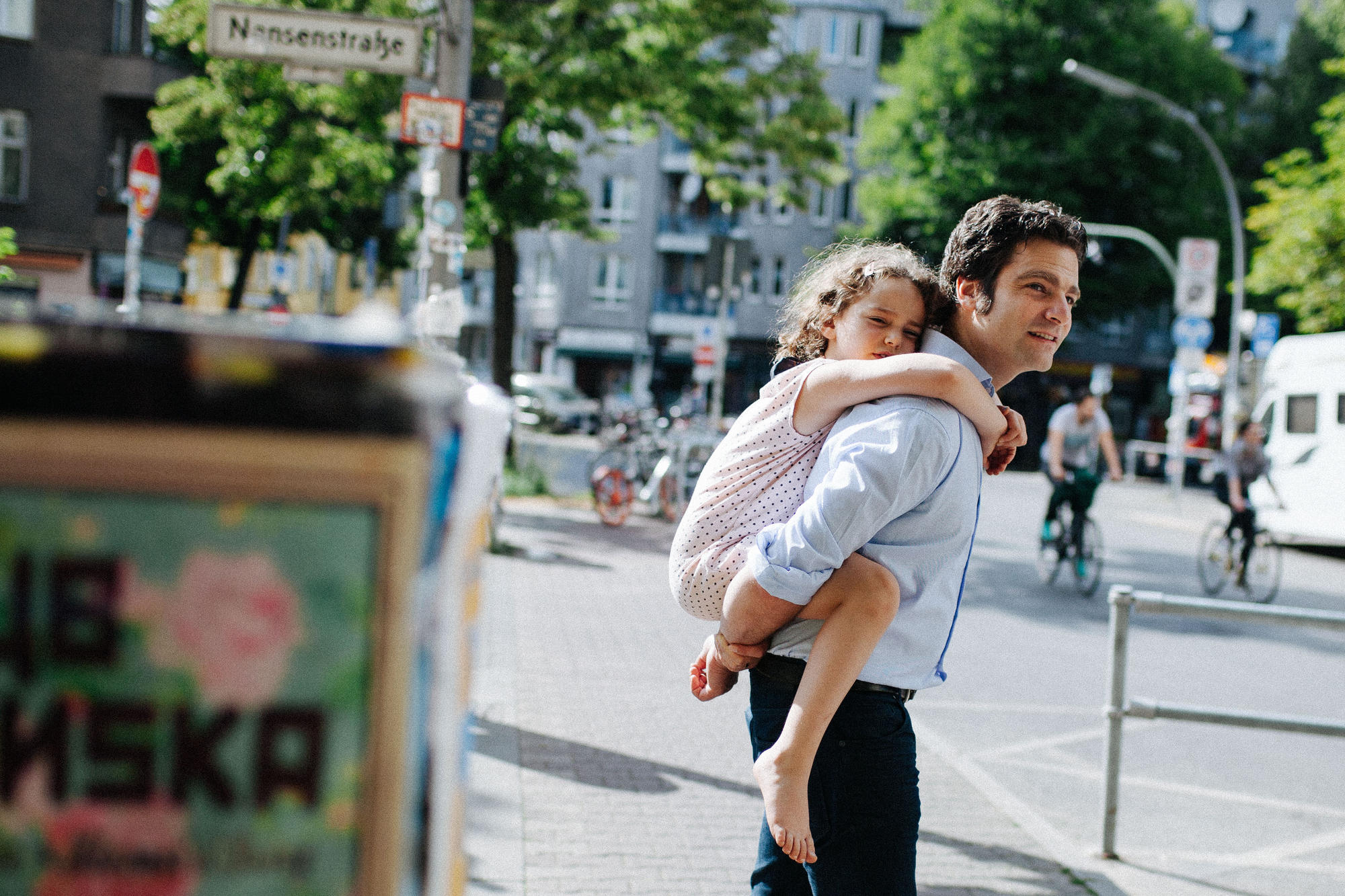 In zwei Welten zu Hause: Ofer Waldman in Berlin...