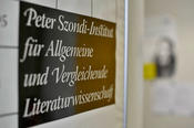 Peter Szondi (1929-1971) was the first professor at the Institute of Comparative Literature when it was set up in 1965.
