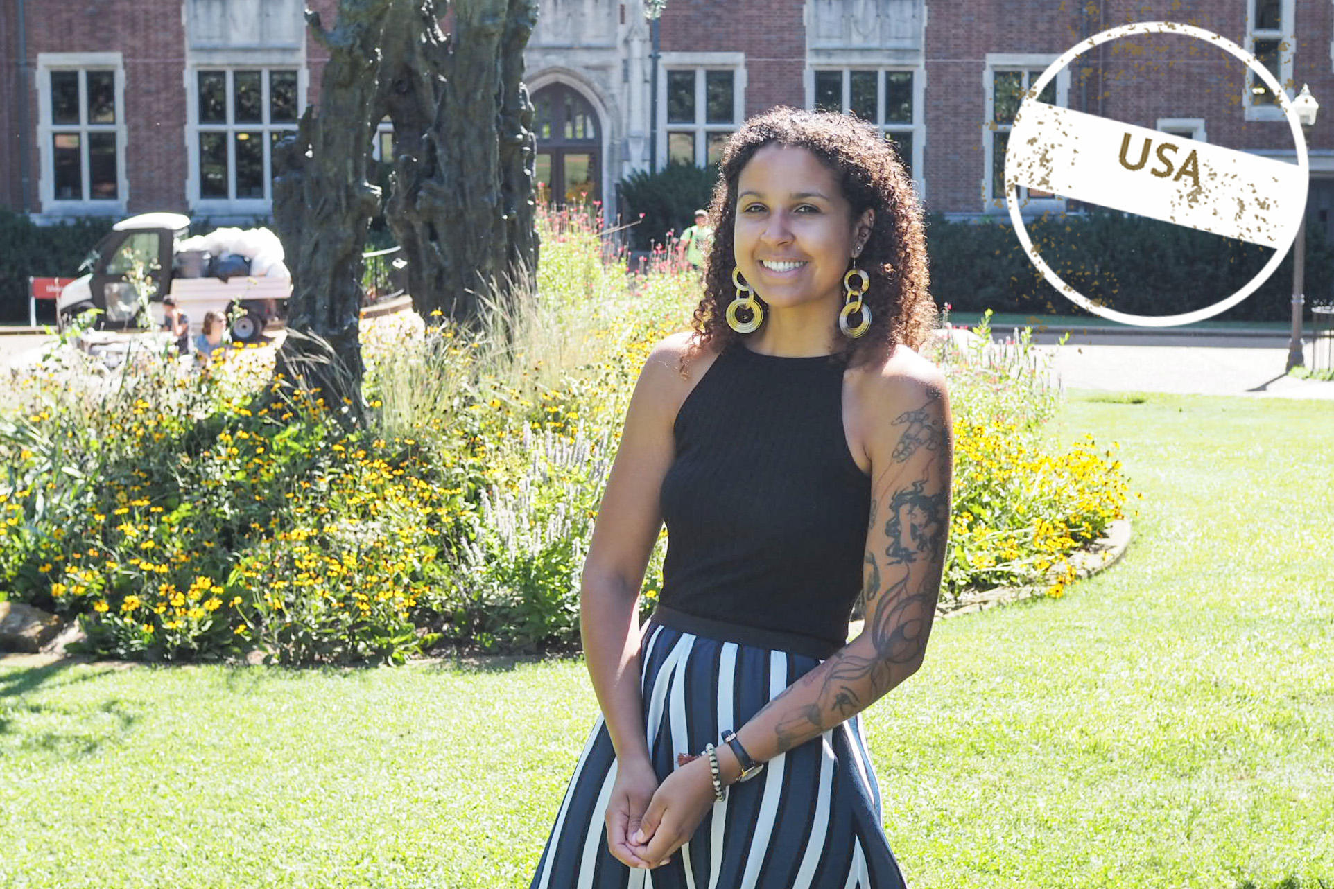 Madeline Thomas has been in Nashville since August. She is spending a semester in the city known as the “Athens of the South.”