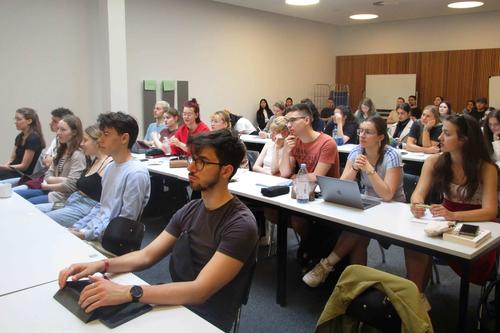 Students who wanted to look into studying abroad went to Go Out Day during International Week.