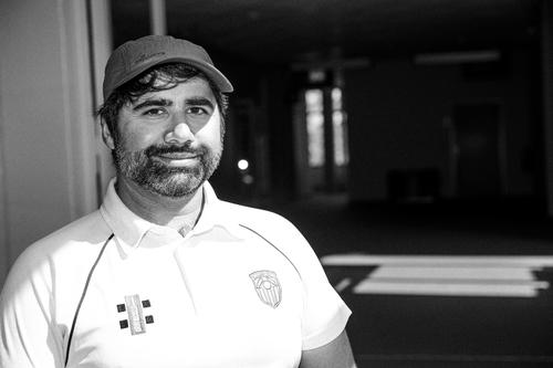 Milind Pania is a cricket instructor at the University Sports Center.
