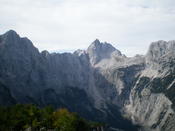 Above the clouds: Sonja Poschenrieder’s first hike began in Kranjska Gora, in the far northwestern part of Slovenia.