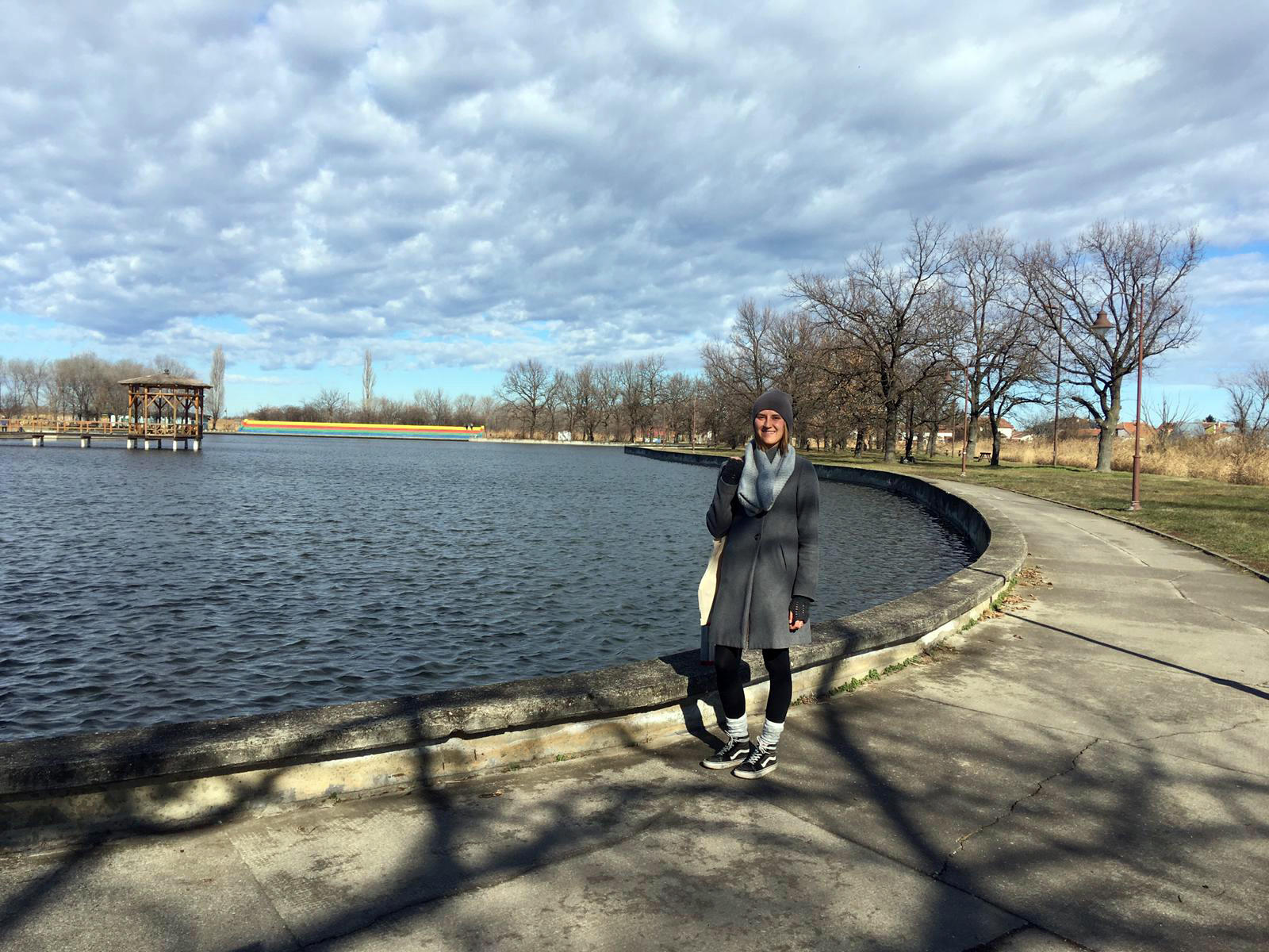 An outdoor swimming pool in Kikinda, the town Sonja Poschenrieder's great-grandfather came from.