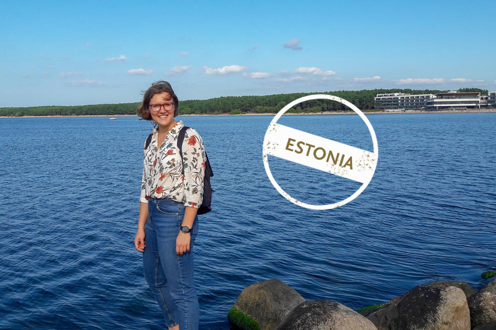 Elena Schulz-Ruhtenberg loves having the sea right outside her new front door. The political science student has been in Tallinn since the end of August.