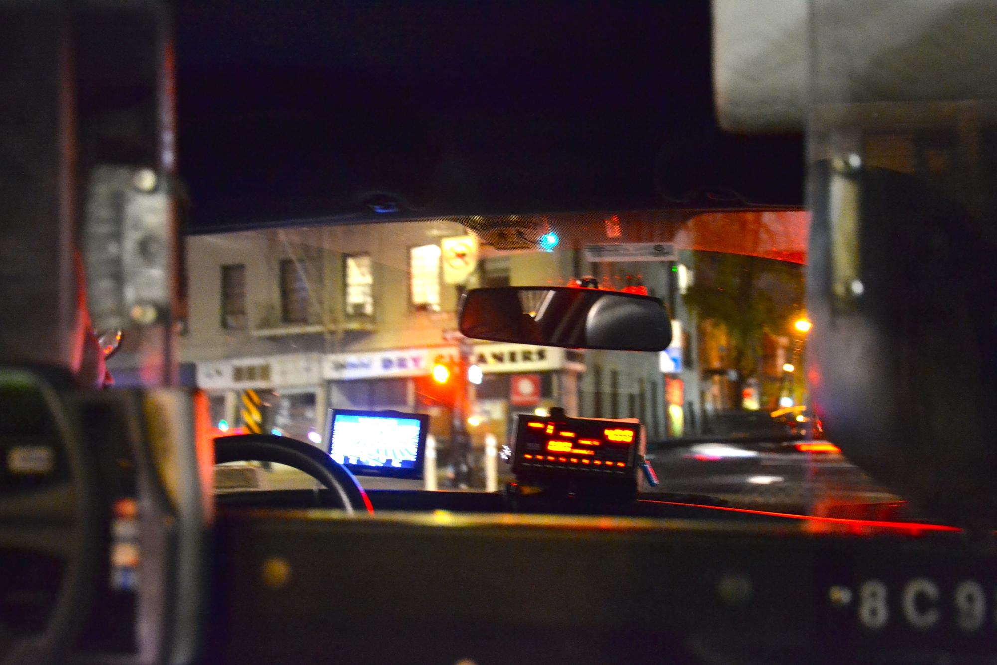 Taxis are everywhere in New York. Did Louis Potthoff want to go for a spin, too? Of course!