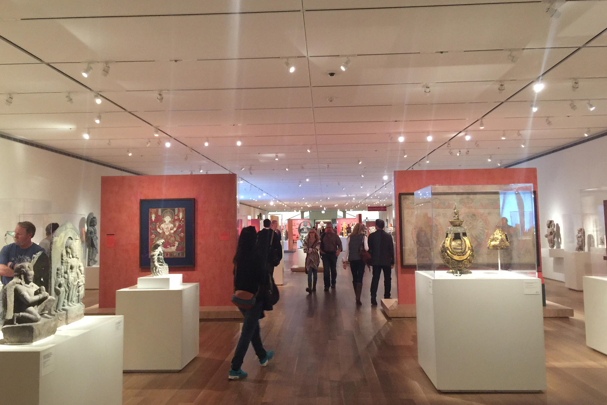 Luise only had time for a quick visit to the Chicago Art Institute.