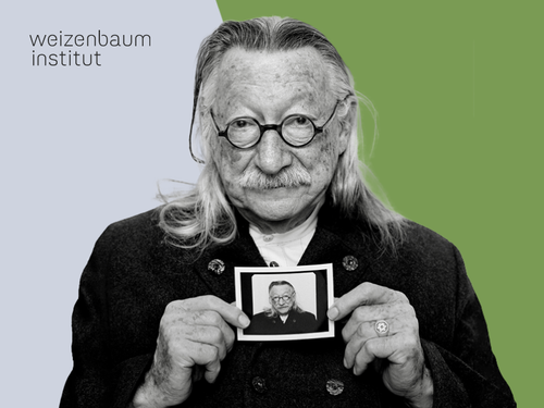 Joseph Weizenbaum setzte sich kritisch mit dem Verhältnis zwischen Mensch und Maschine auseinander.