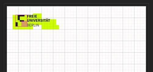 Positioning the logo: Distance of the logo from the edge