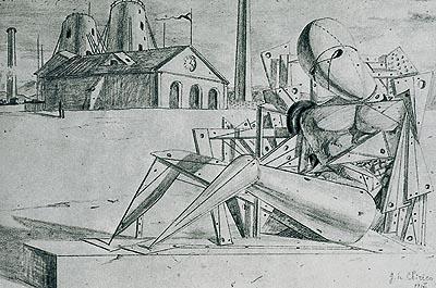 Einsamkeit, Giorgio de Chirico 