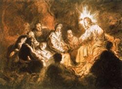 Jesus erscheint seinen Jüngern