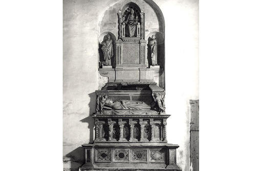 Grabmal des Kardinals Guillaume de Braye in der Dominikanerkirche zu Orvieto 1282/92.