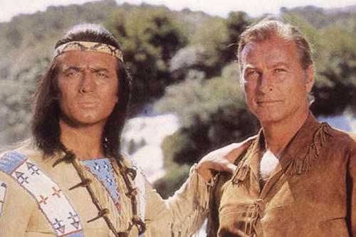 Das Verhältnis zwischen Siedlern und indianischen Ureinwohnern wurde in vielen Darstellungen idealisiert.