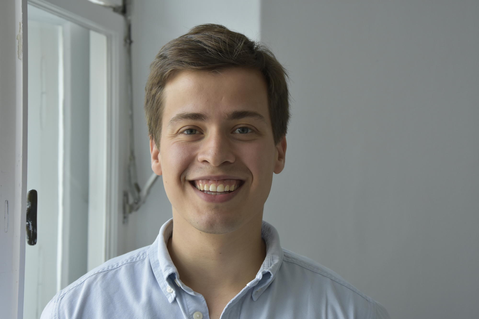 Offen für Menschen aus allerWelt: Philip Eberhard engagiert sich im Internationalen Club.