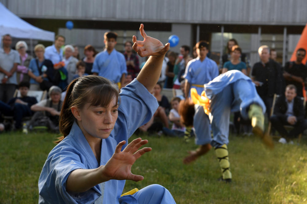 Spektakulär und meditativ: Beim Shaolin-Kung-Fu geht es nicht nur um Tritte und Griffe, sondern auch um innere Ruhe.