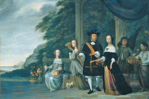 Pieter Cnoll and family, Batavia, 1665: Pieter’s wife, Cornelia van Niewenroode, had traveled from Japan to Batavia on her own at the age of nine in order to be baptized there. She never saw her mother again.