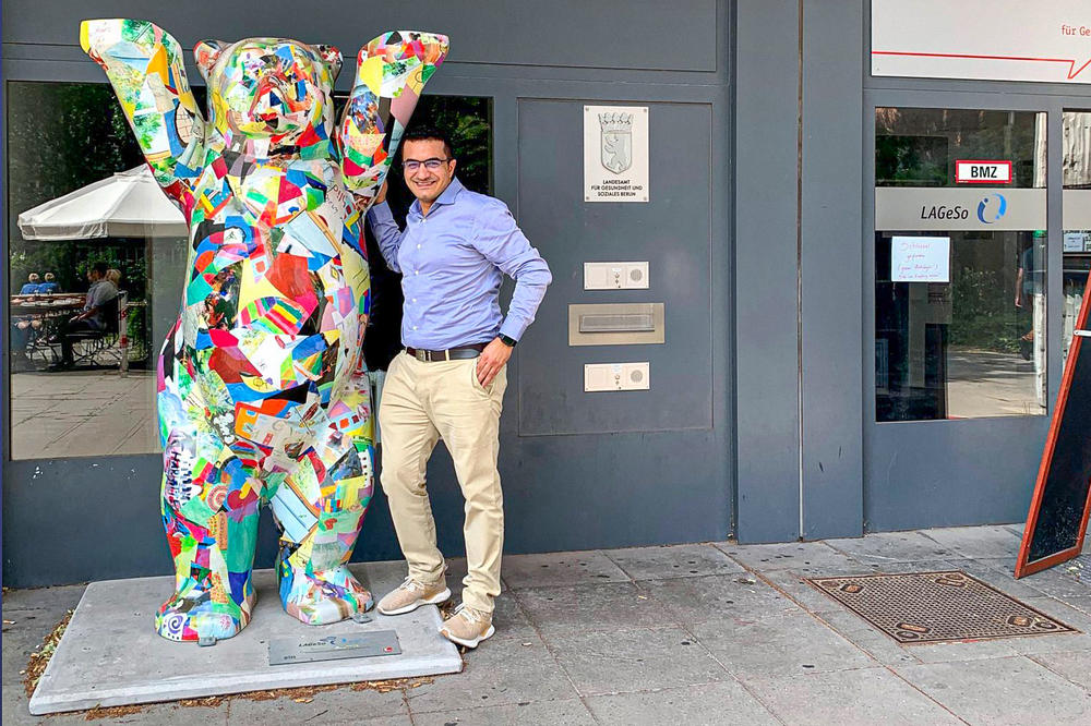 Studium in Berlin. Loah Lahham ist längst in Deutschland angekommen.