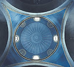 Deckengestaltung in der Kirche von Manquiri im Departement Potosi, Bolivien.