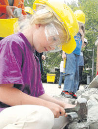 Auf Schatzsuche in der Dahlemer Altensteinstraße 15.
