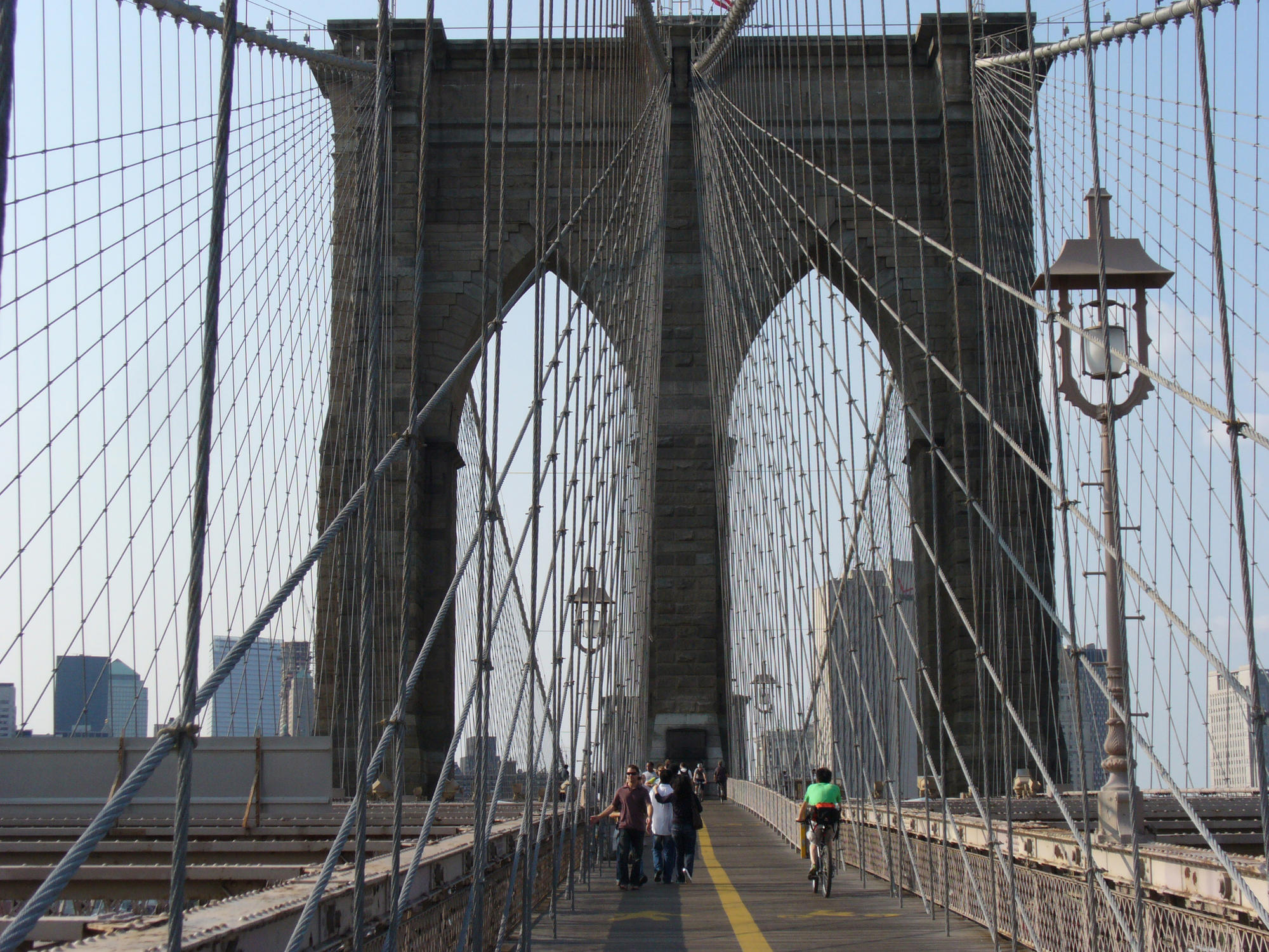 Die Brooklyn Bridge in New York