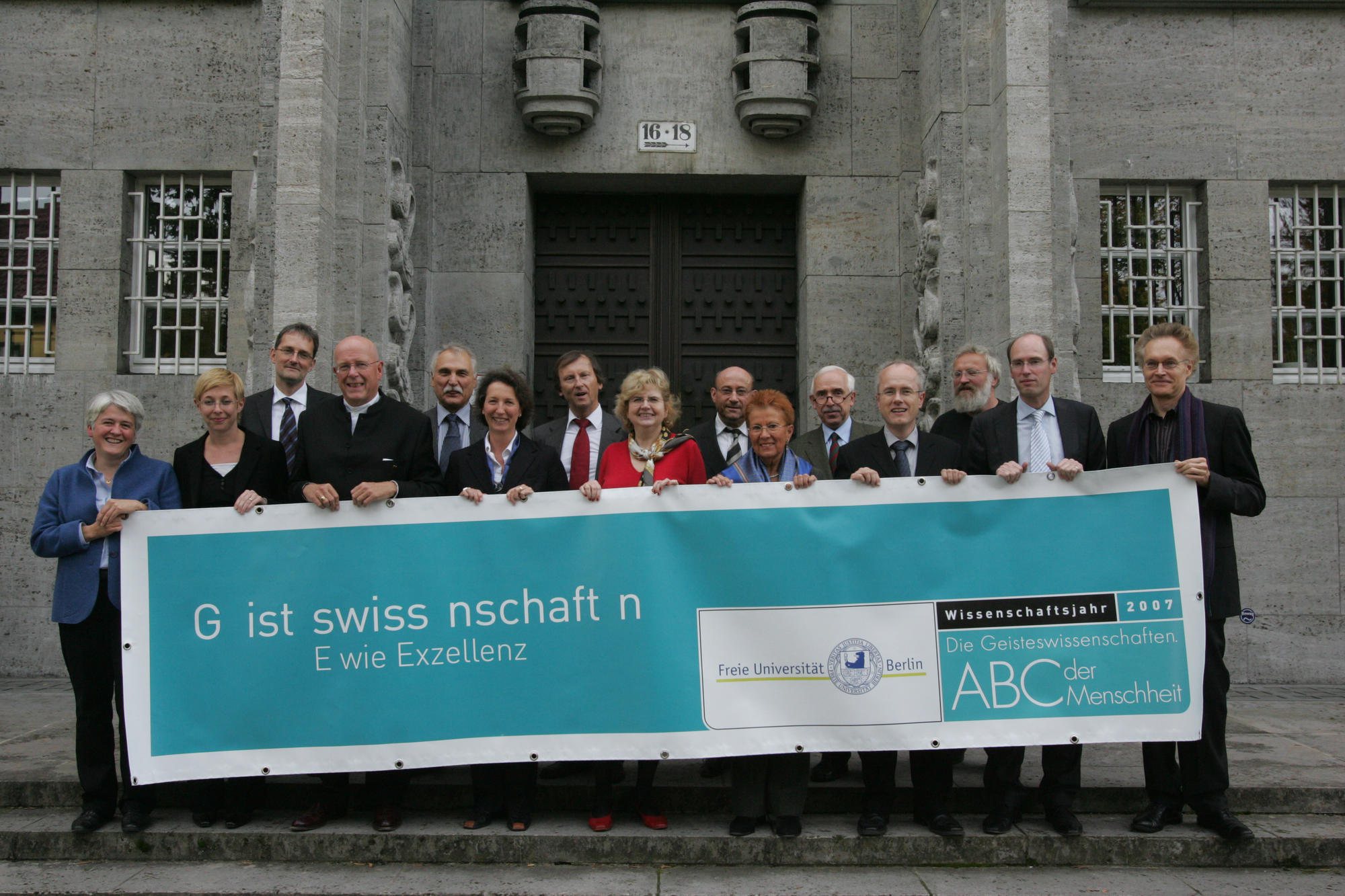 Positive Entscheidung in der Exzellenzinitiative für die Freie Universität Berlin.