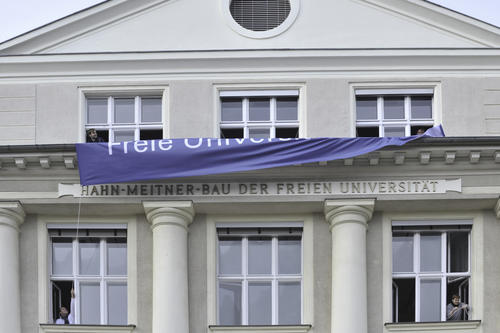 The Hahn-Meitner Building at Thiel Allee 63 in Dahlem