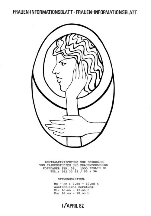 The first information sheet for women issued by the Center for the Promotion of Women’s and Gender Studies (ZEFG)