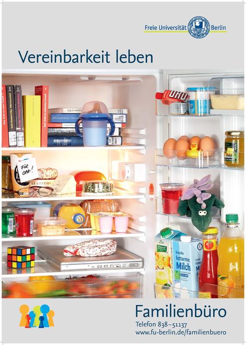 Plakat Vereinbarkeit leben