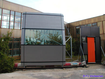 DDas Muster der Außenhülle