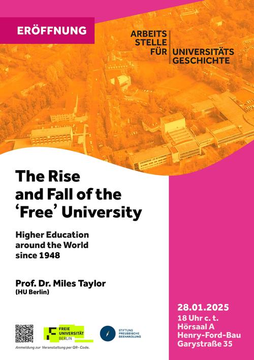 Plakat zur Eröffnungsveranstaltung