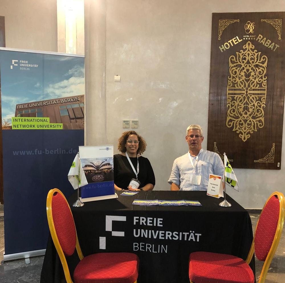 03-06 May I FU Berlin at the a2 International Education Fairs in Morocco