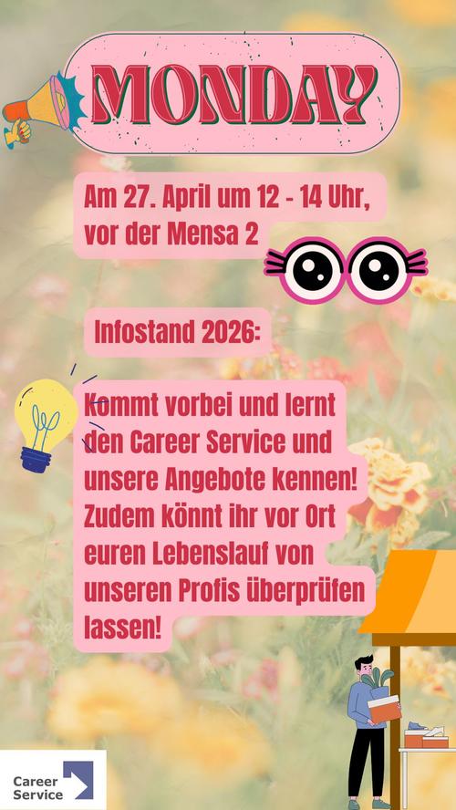 Infostand April Career Service
