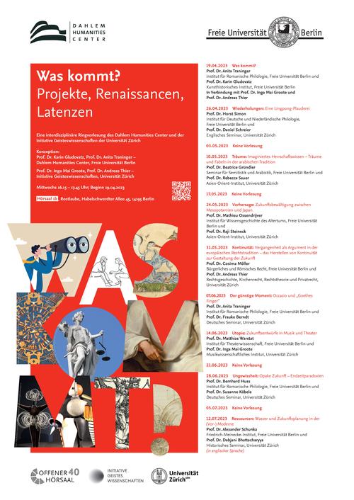 Was kommt? Projekte, Renaissancen, Latenzen