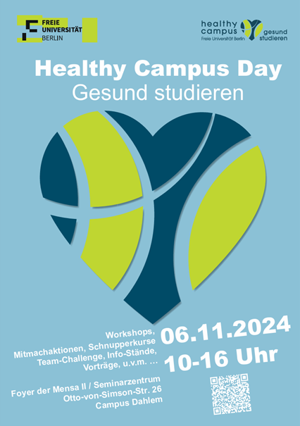 Plakat "Healthy Campus Day"